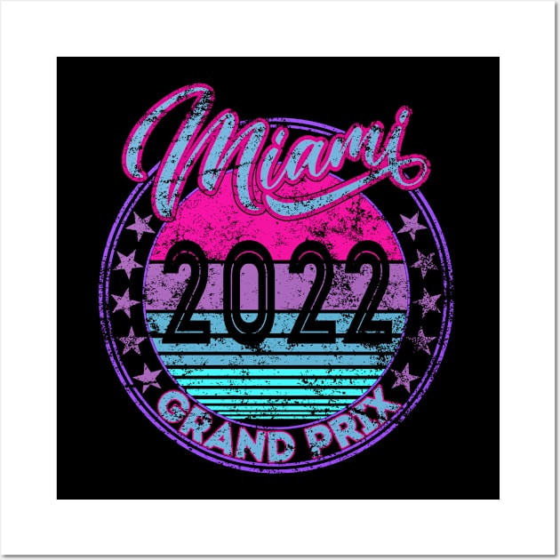 Miami Grand Prix 2022 Wall Art by Worldengine